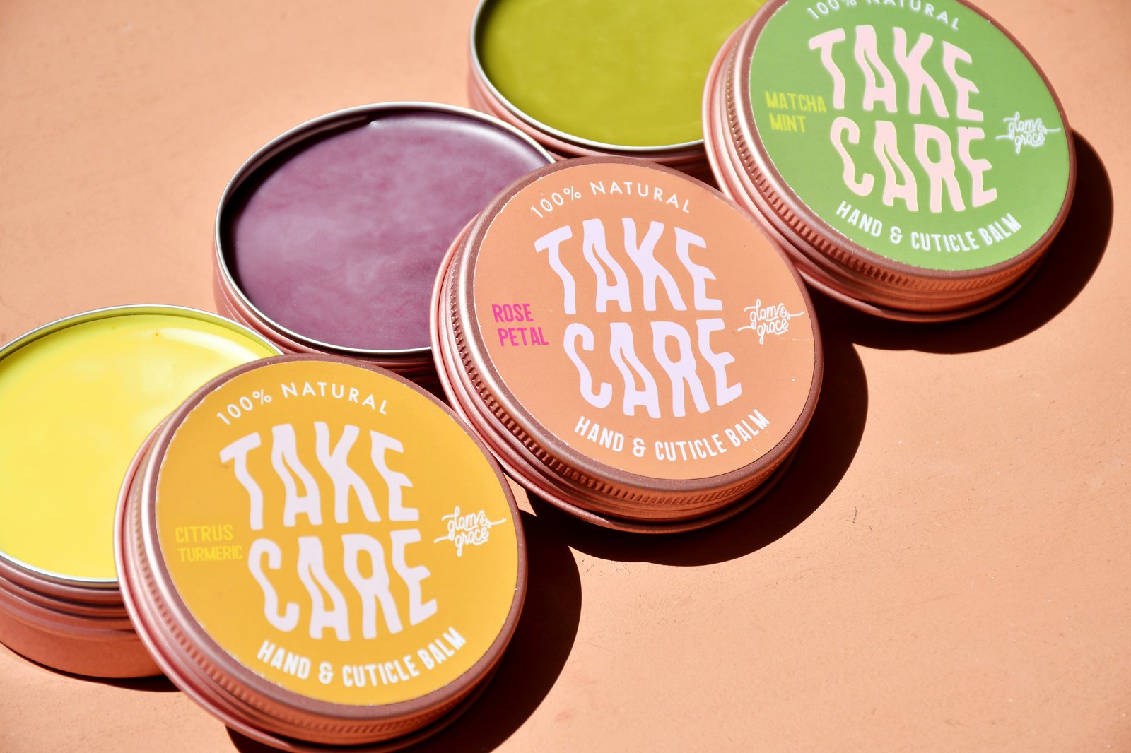 Glam & Grace — Take Care - Hand & Cuticle Balm - Rose Petal